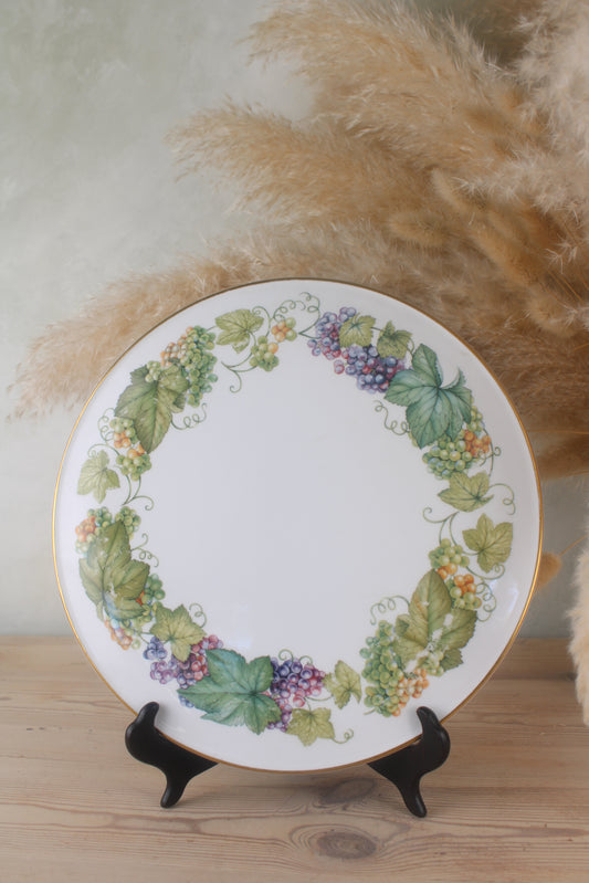Royal Worcester 'Vine Harvest' Cake Plate