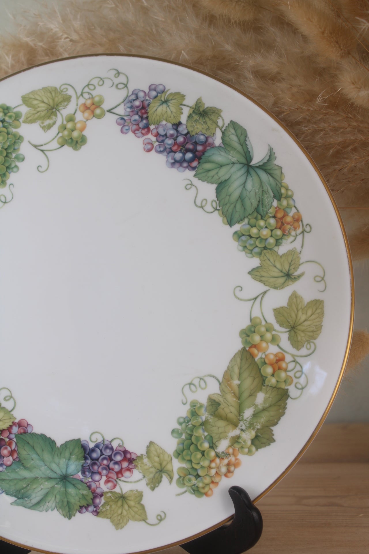 Royal Worcester 'Vine Harvest' Cake Plate