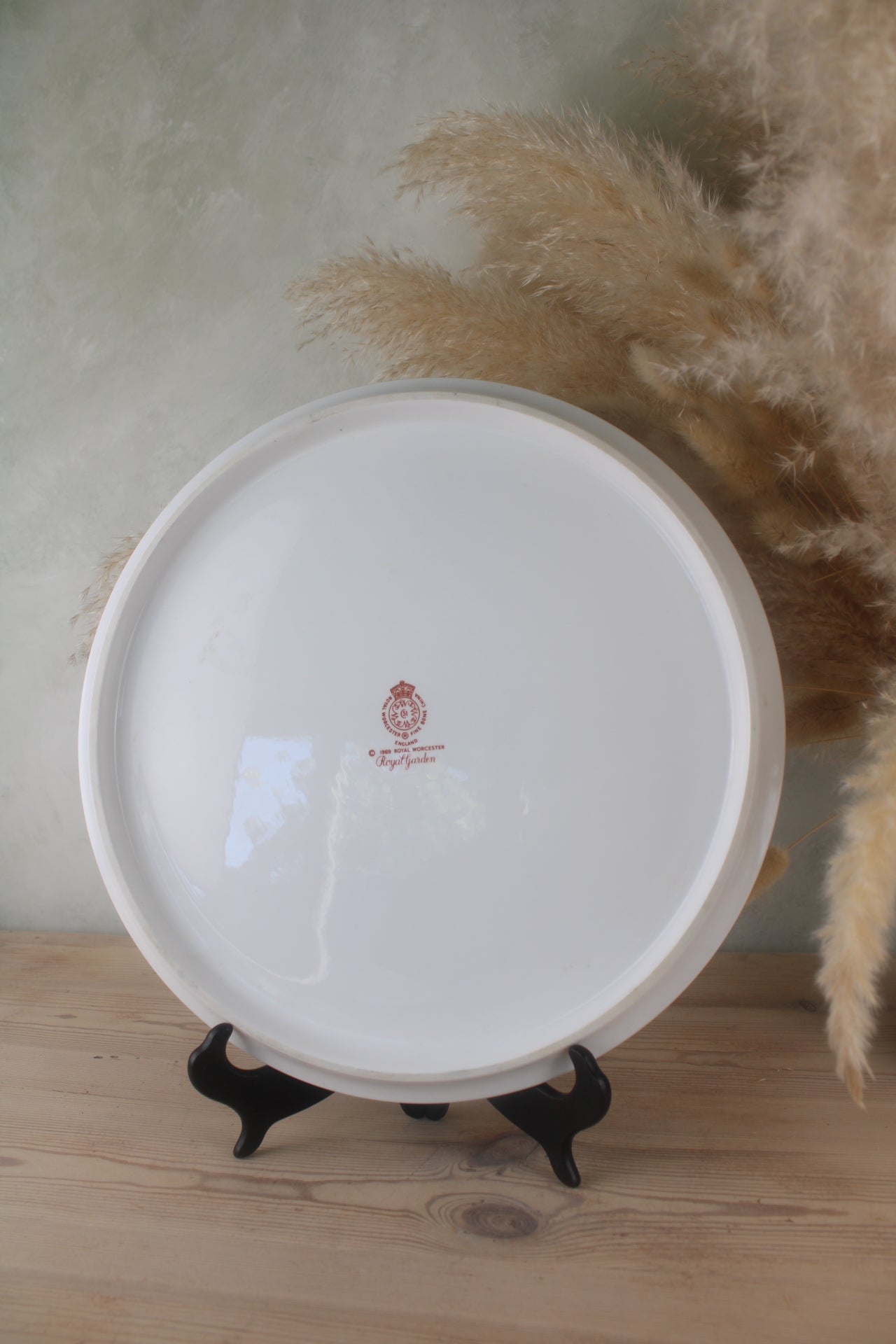 Royal Worcester Royal Garden Large Cake Plate