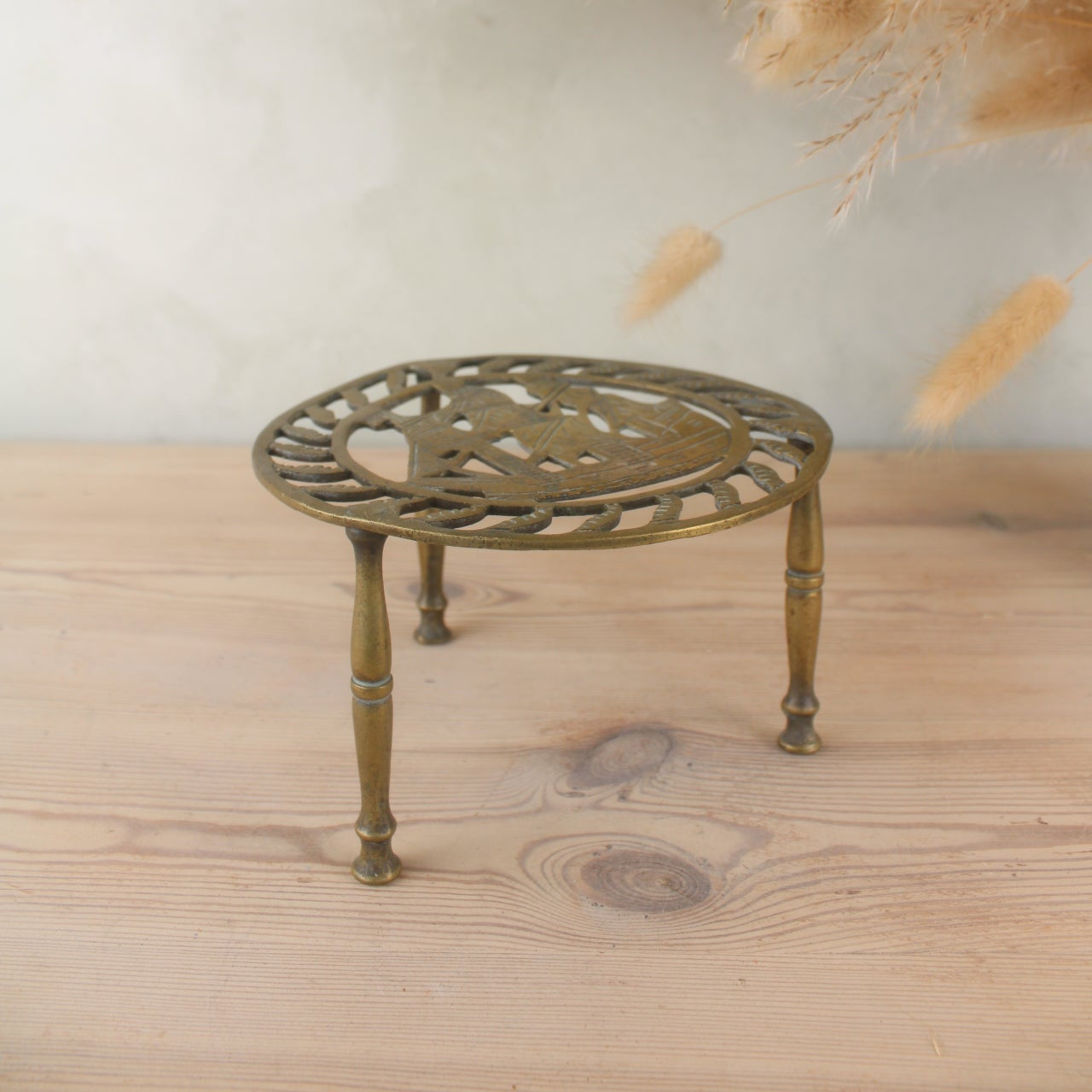 Brass Ship Trivet