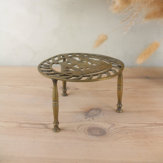 Brass Ship Trivet