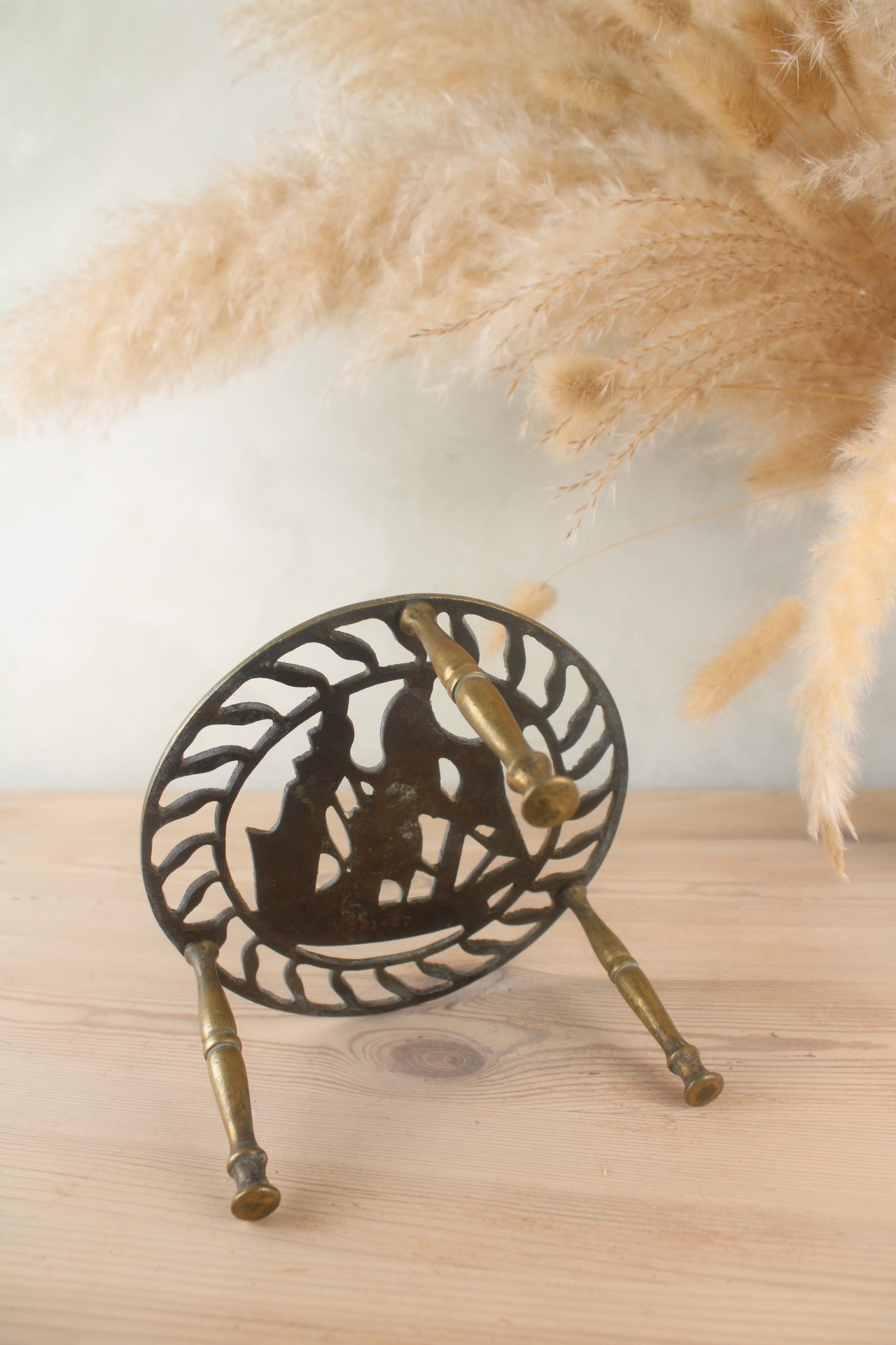 Brass Ship Trivet