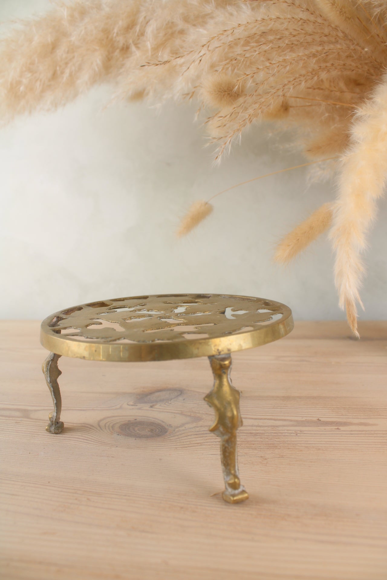 Brass Ship Trivet