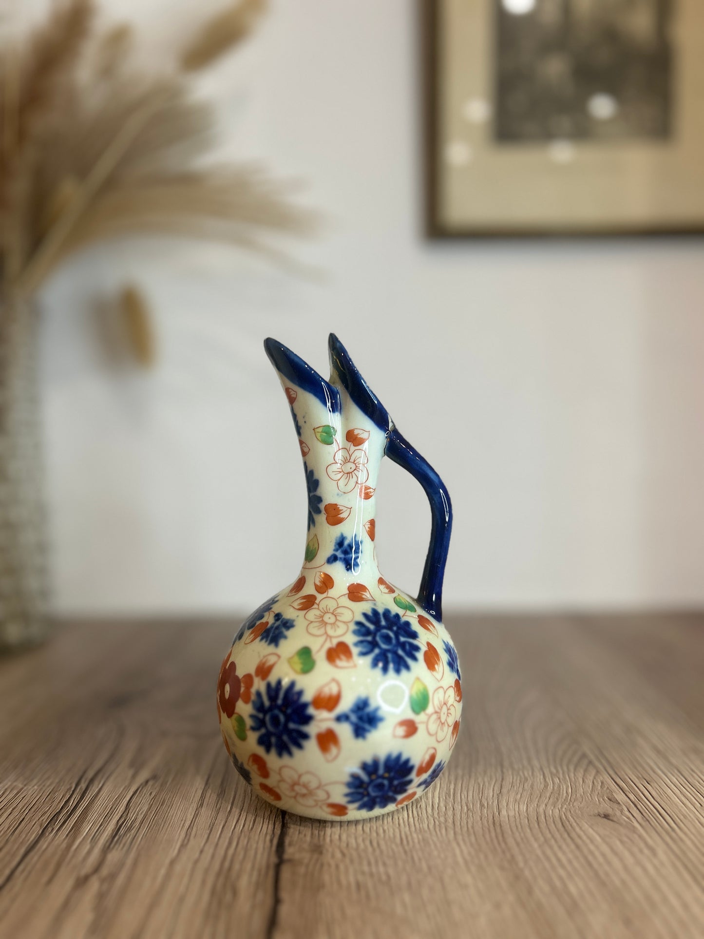 Japanese Small Floral Vintage Bud Vase