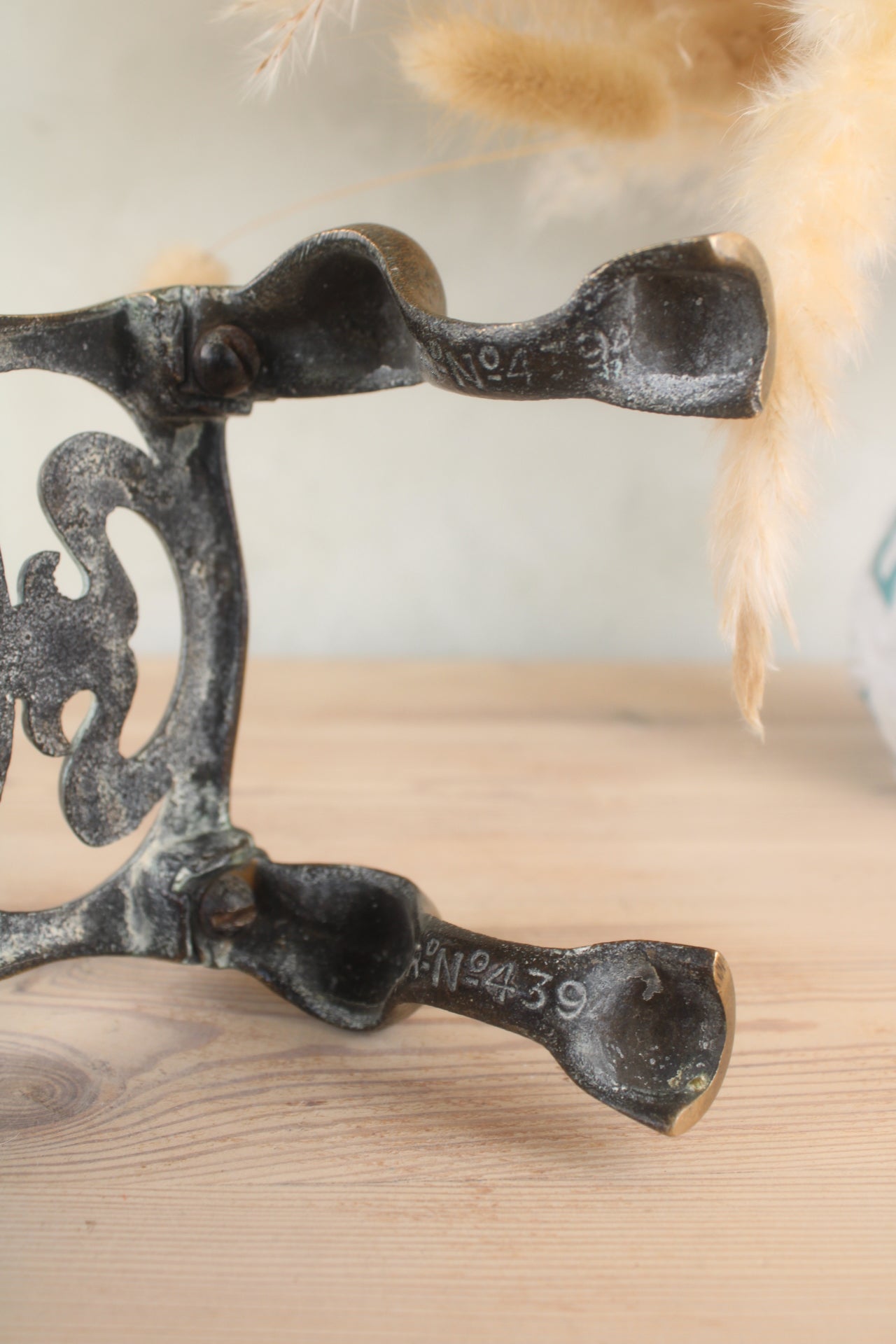 Brass Fire Stand Trivet