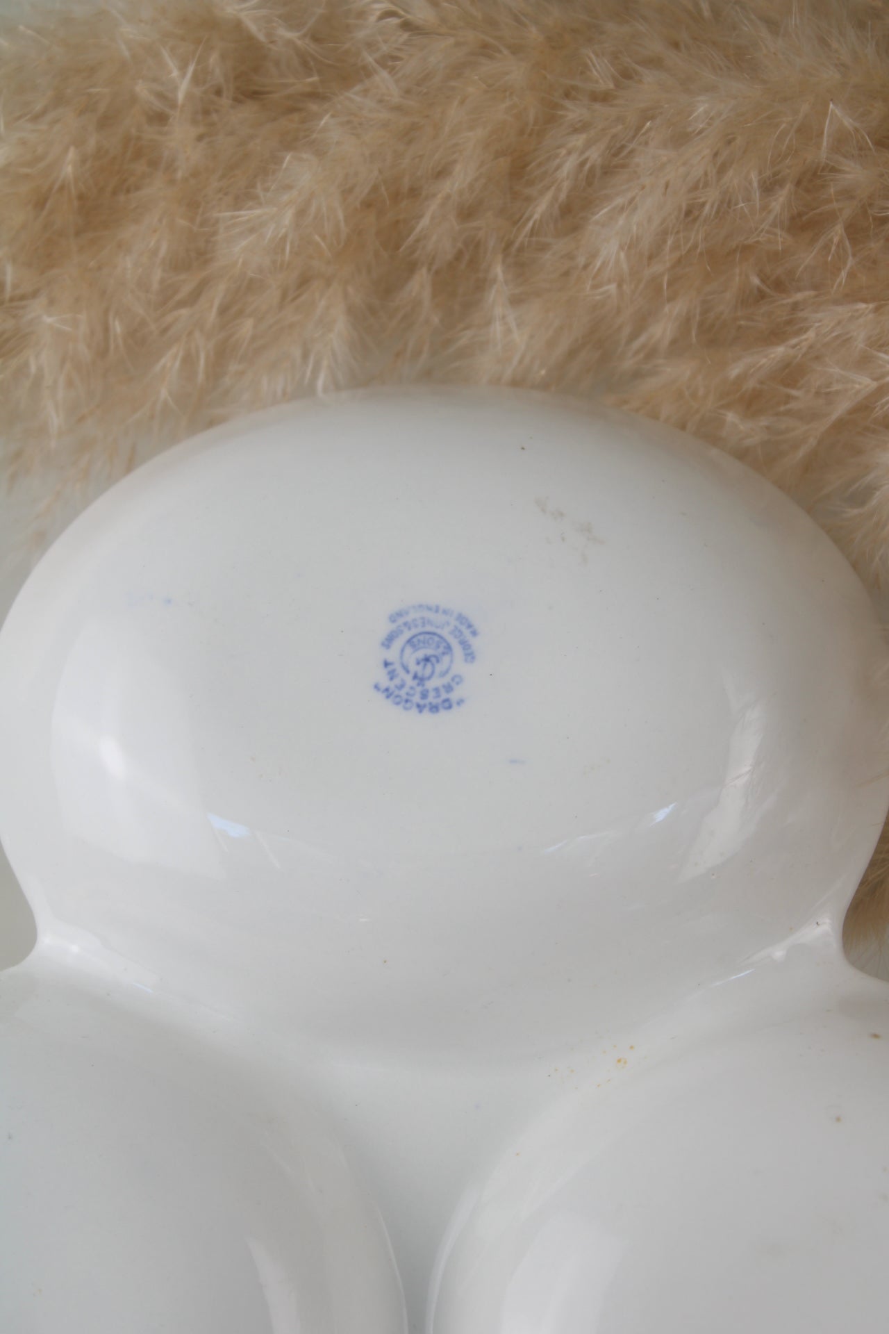 Royal Cauldon Dragon 3 Section Serving Dish