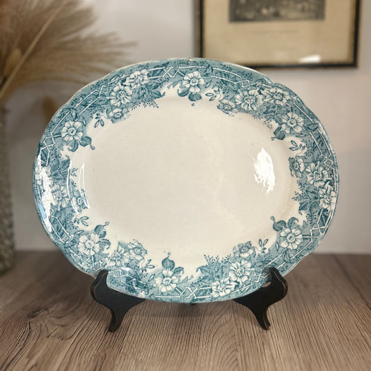 Blue and White ALMA K&T Vintage Serving Platter