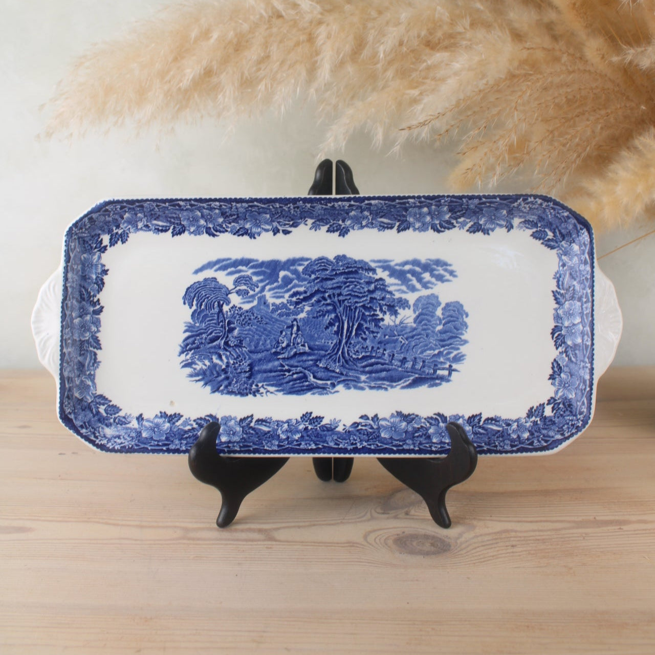 Wedgwood Blue and White Enoch Tray