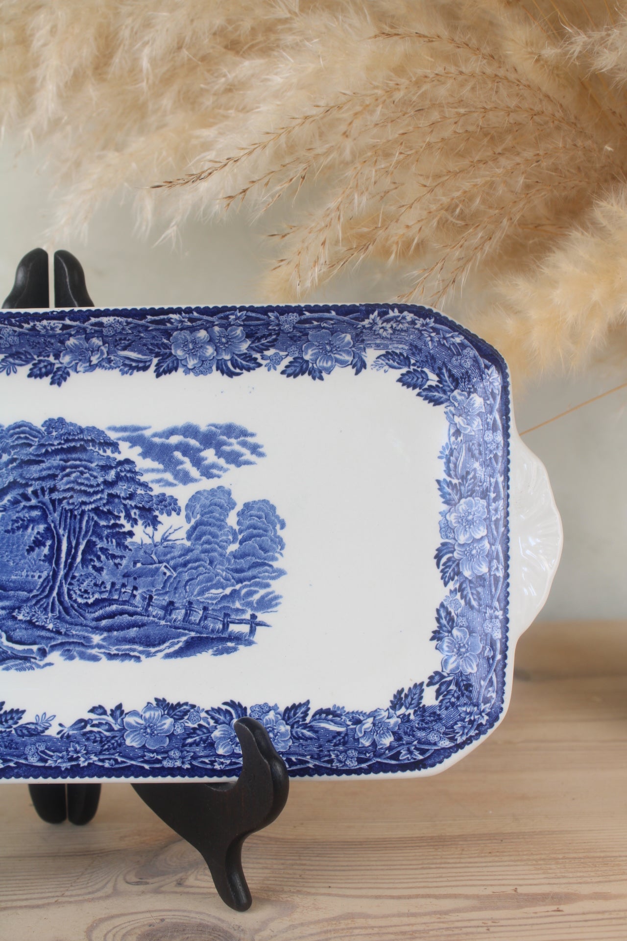 Wedgwood Blue and White Enoch Tray
