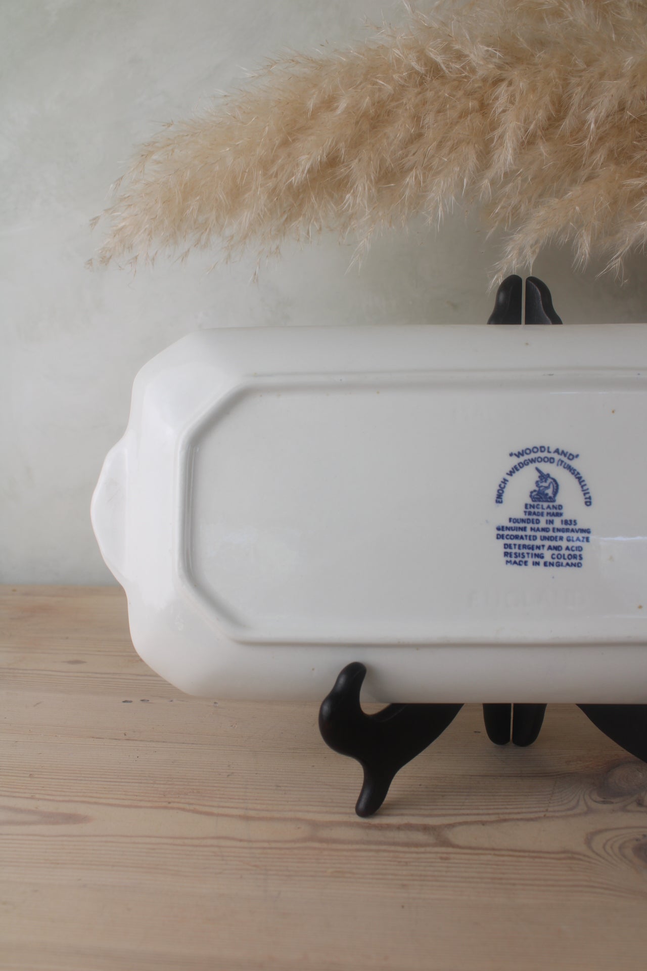 Wedgwood Blue and White Enoch Tray