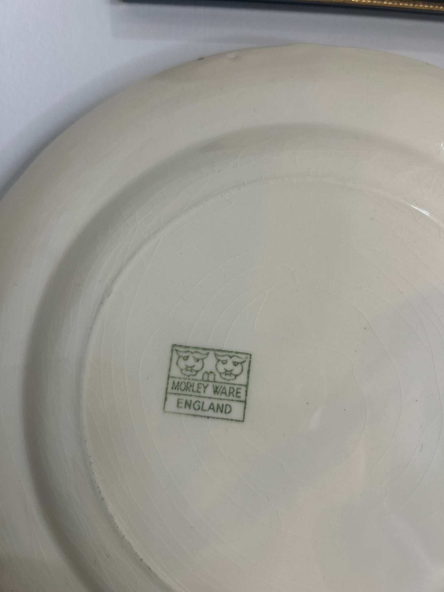 Set of 6 Morley Ware Indian Tree Dinner Plates