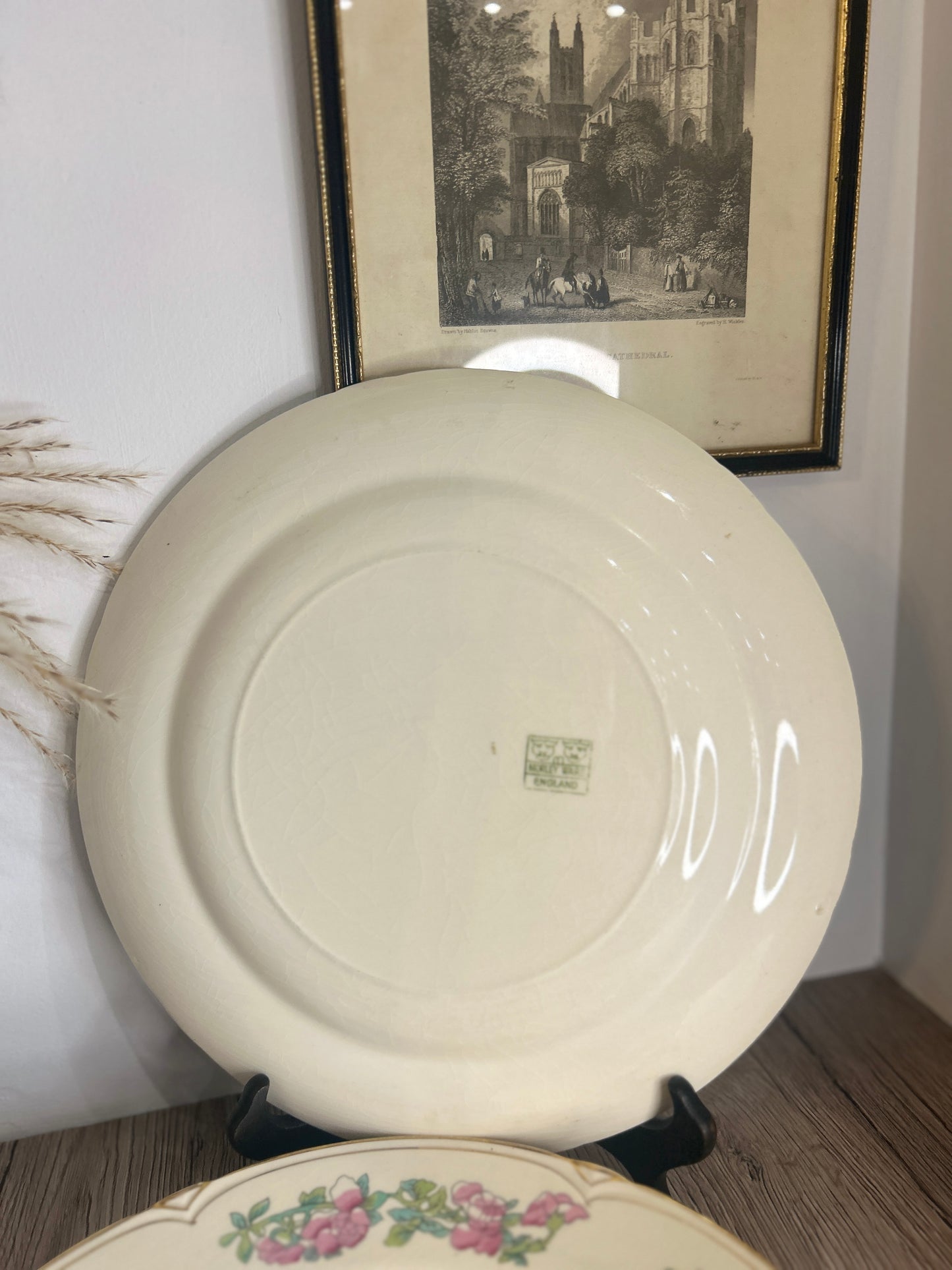 Set of 6 Morley Ware Indian Tree Large Dinner Plates