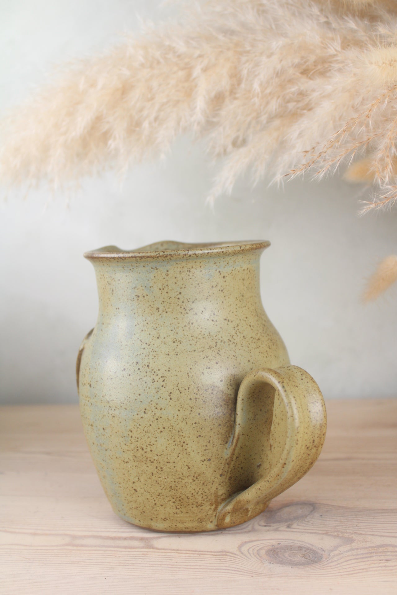 Stoneware Vintage Milk Jug