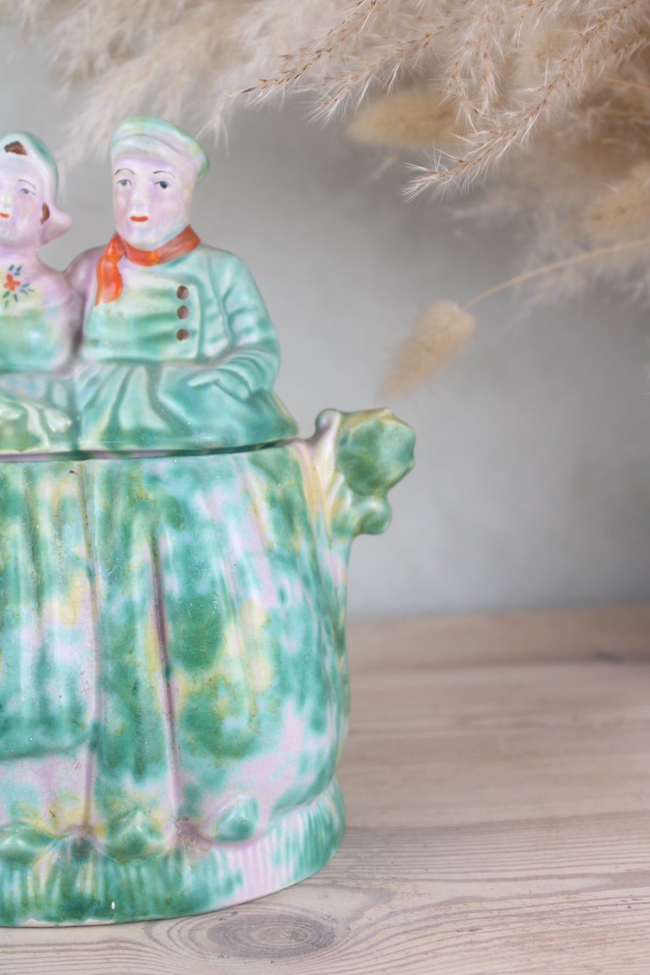 Arthur Wood Unique Vintage Couple Storage Jar