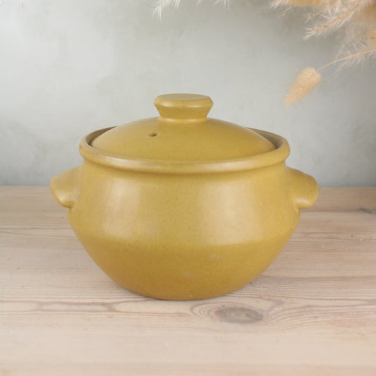 Denby Yellow Casserole Dish
