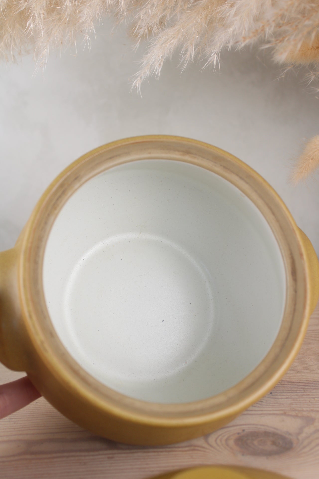 Denby Yellow Casserole Dish