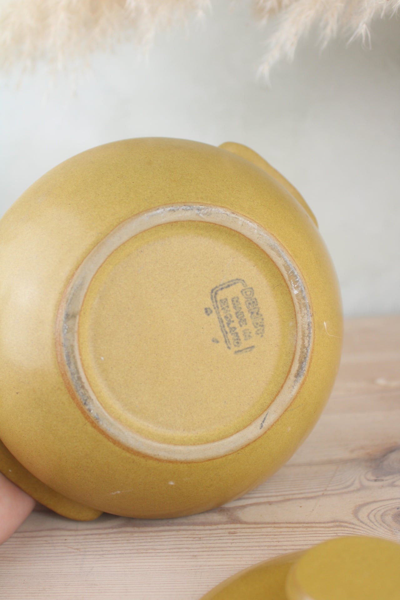 Denby Yellow Casserole Dish