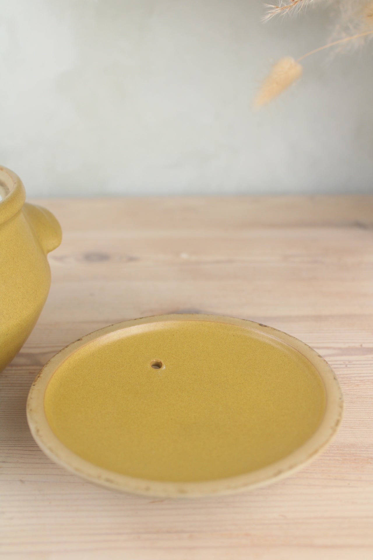 Denby Yellow Casserole Dish