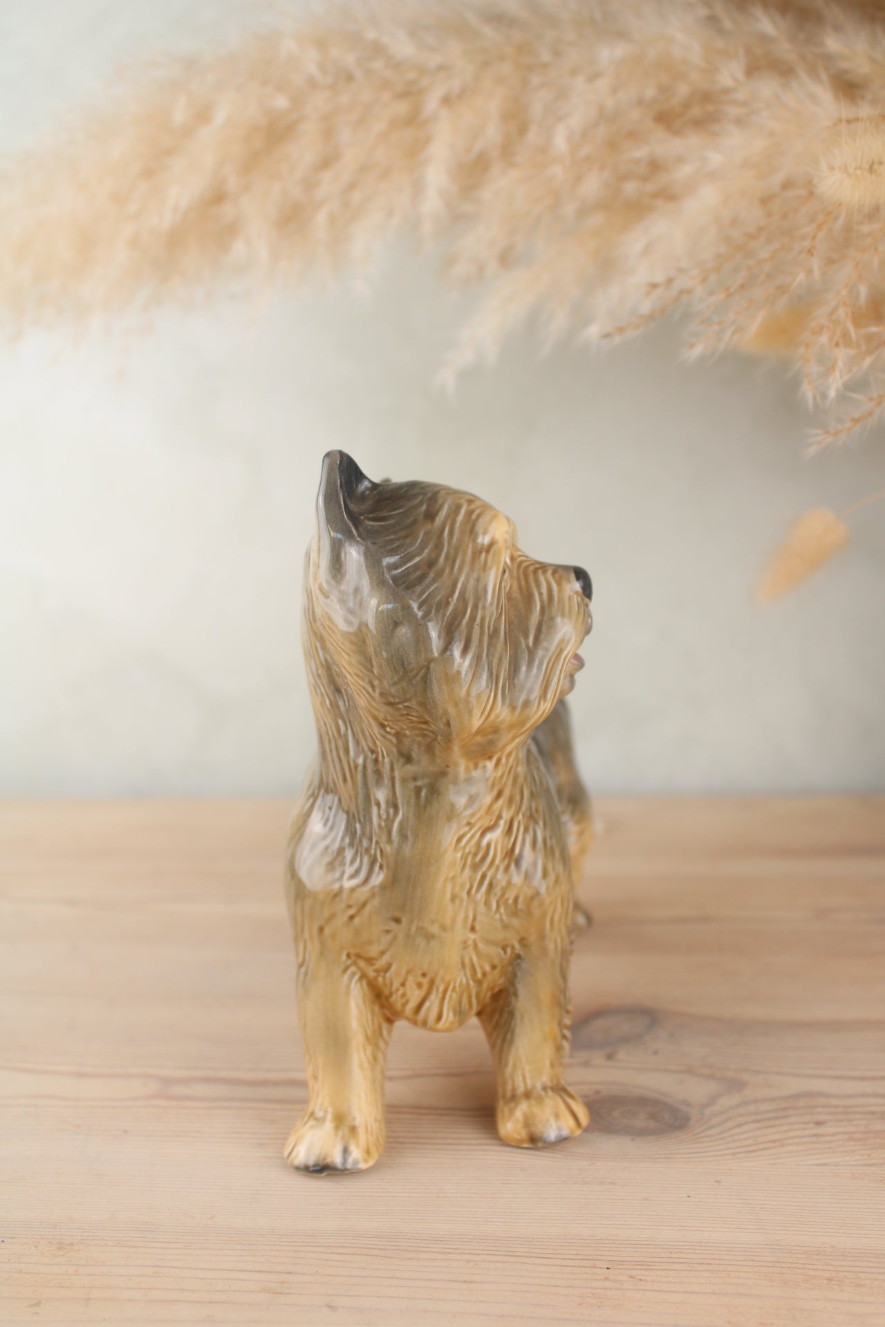 Yorkshire Terrier Ceramic Figurine