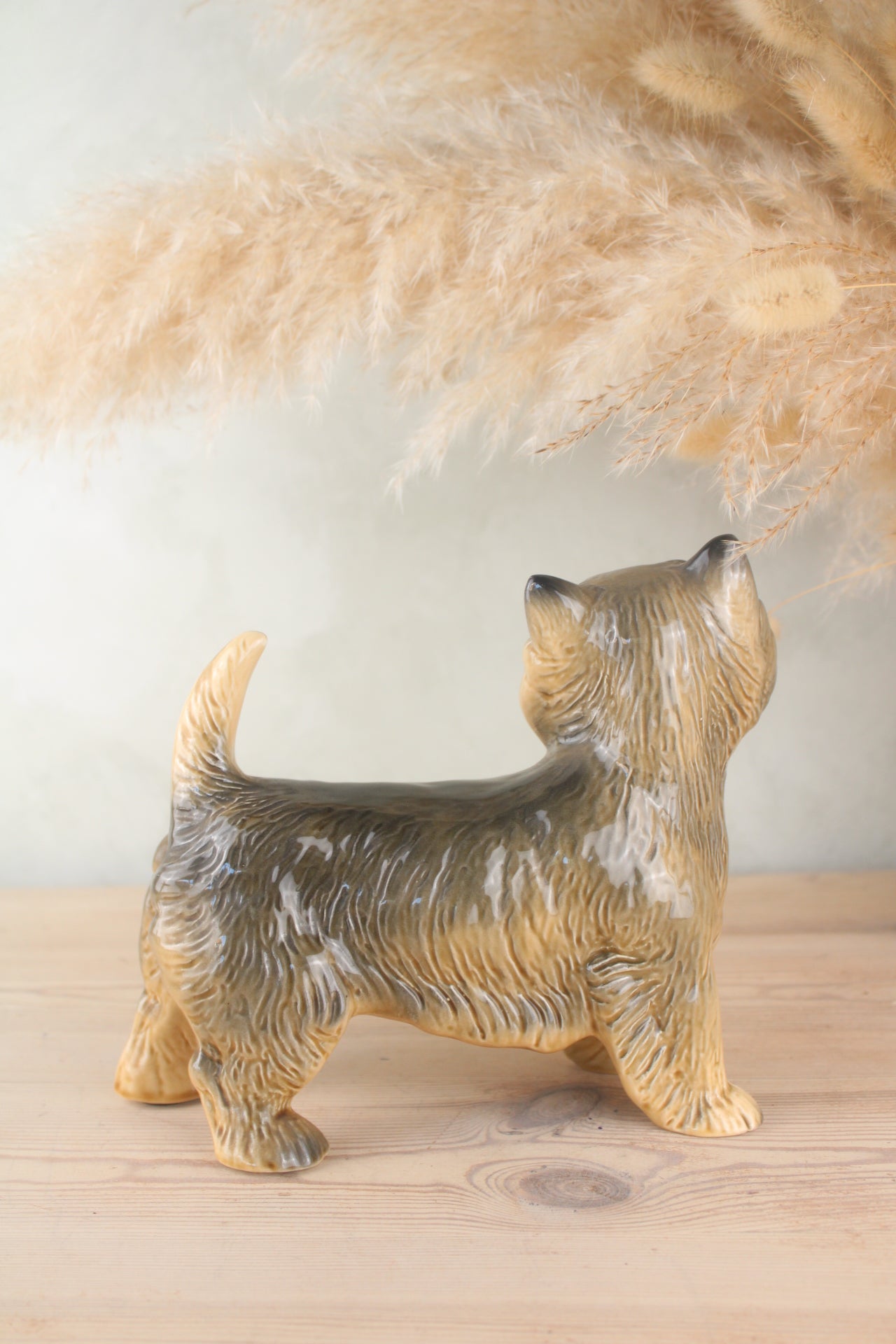 Yorkshire Terrier Ceramic Figurine