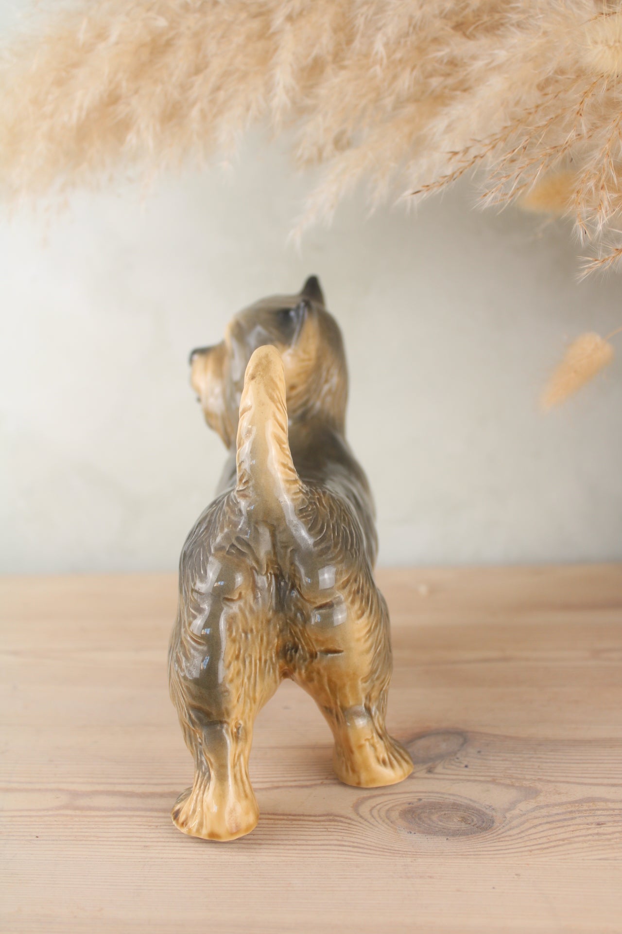 Yorkshire Terrier Ceramic Figurine