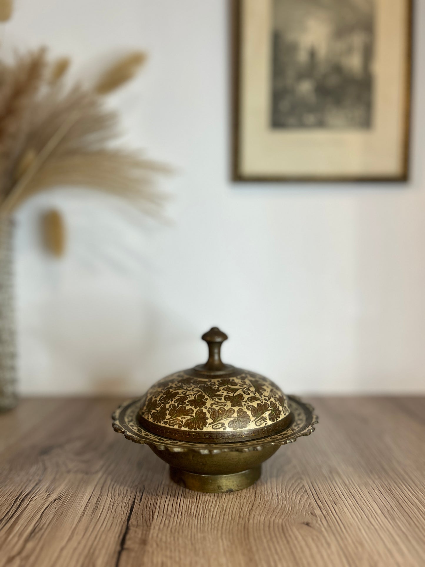 Brass Candy Sugar Bowl made in India