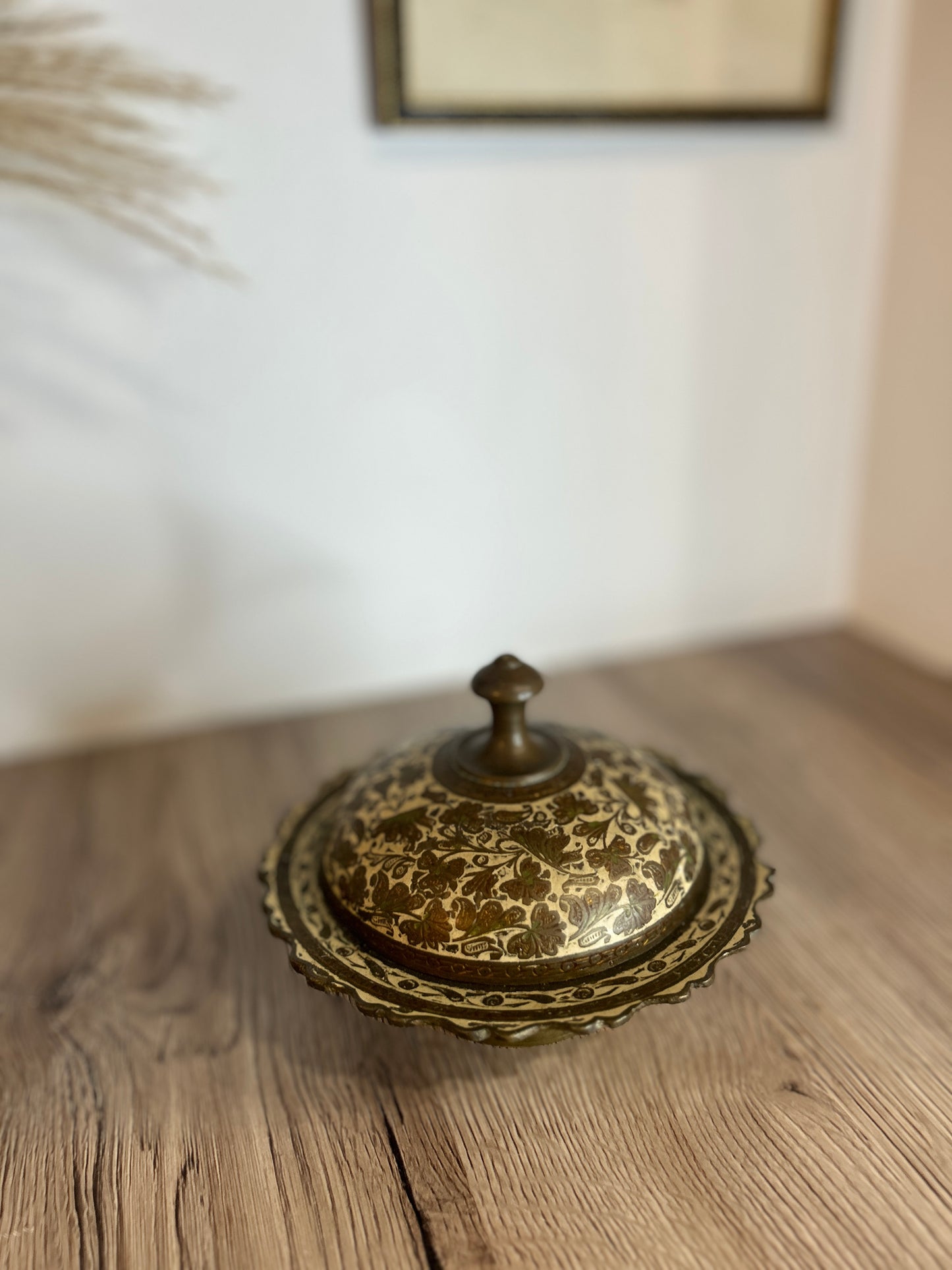 Brass Candy Sugar Bowl made in India