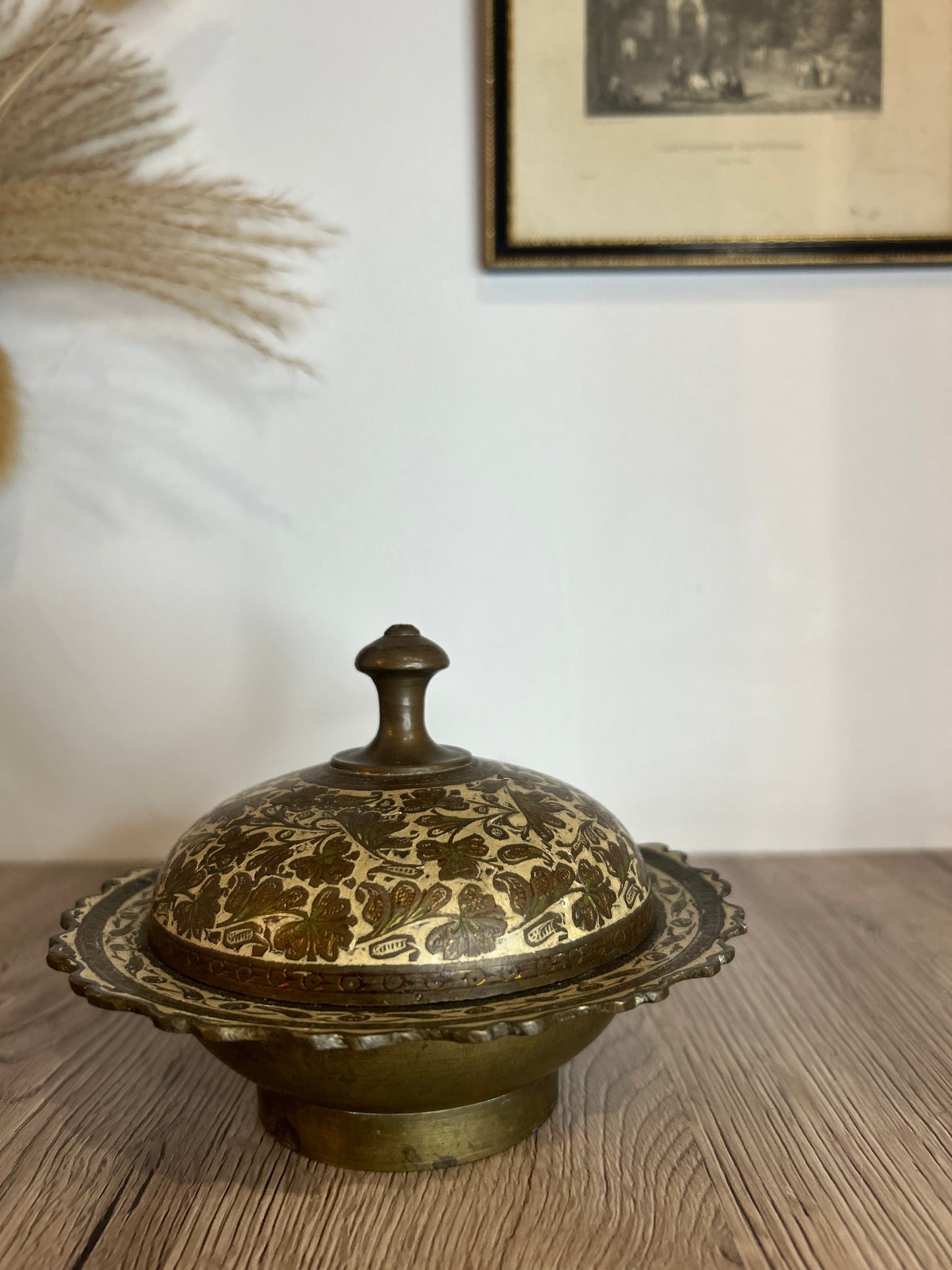 Brass Candy Sugar Bowl made in India