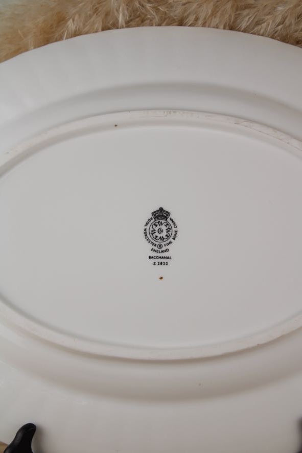 Royal Worcester Bacchanal Large Oval Platter