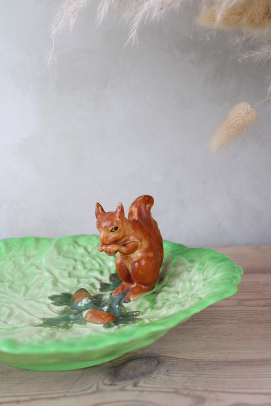 Carlton Ware Squirrel Lettuce Bowl