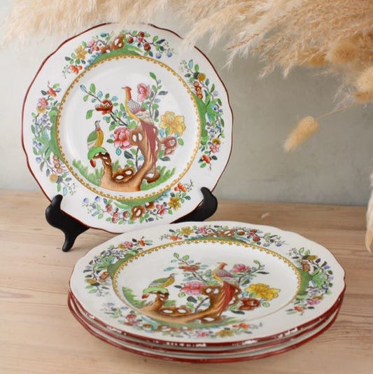 Set of 4 Copeland Spode Large Side Plates