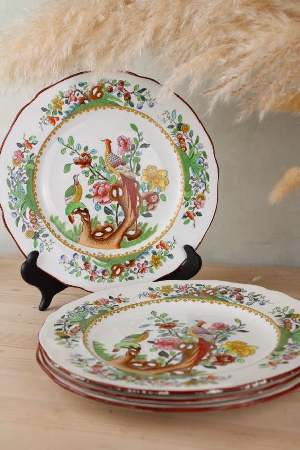 Set of 4 Copeland Spode Large Side Plates