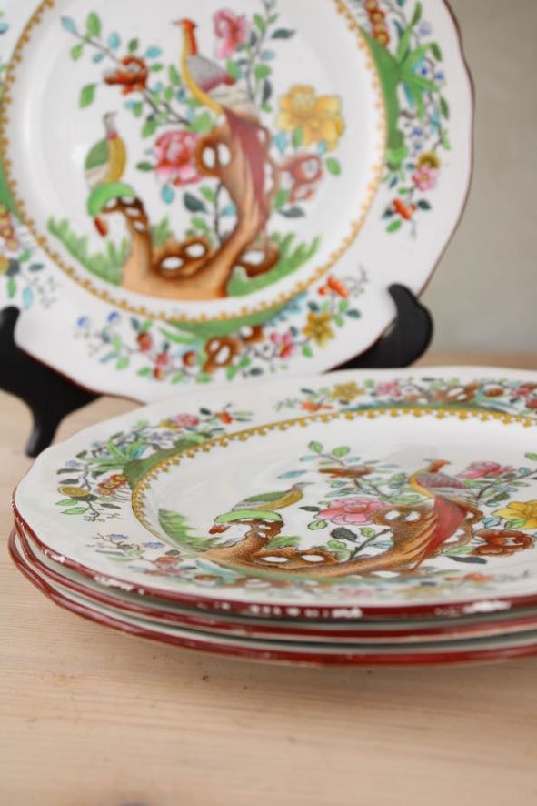 Set of 4 Copeland Spode Large Side Plates