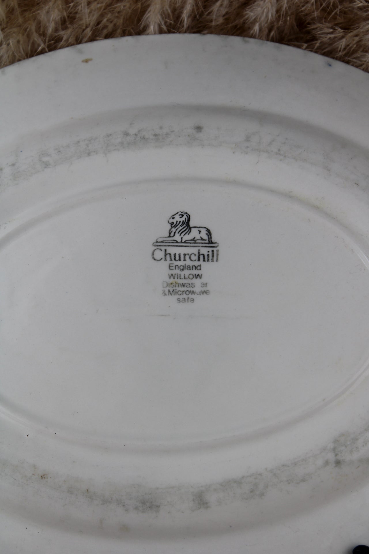 Churchill Old Willow Platter