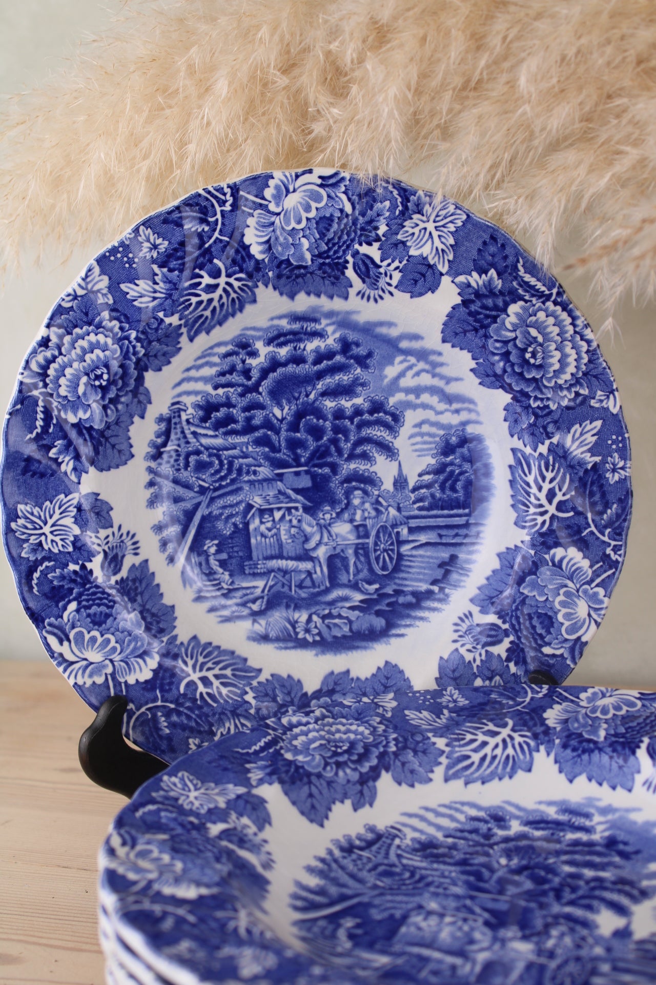 Set of 6 Woods Ware Soup Bowls