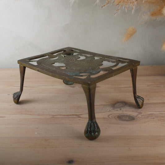 Brass Ship Design Trivet