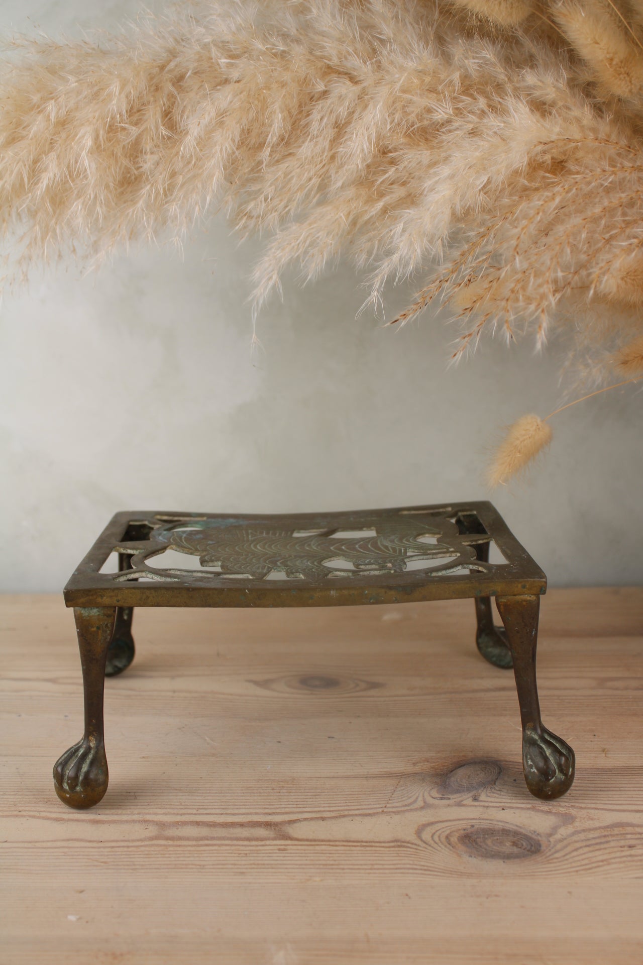 Brass Ship Design Trivet