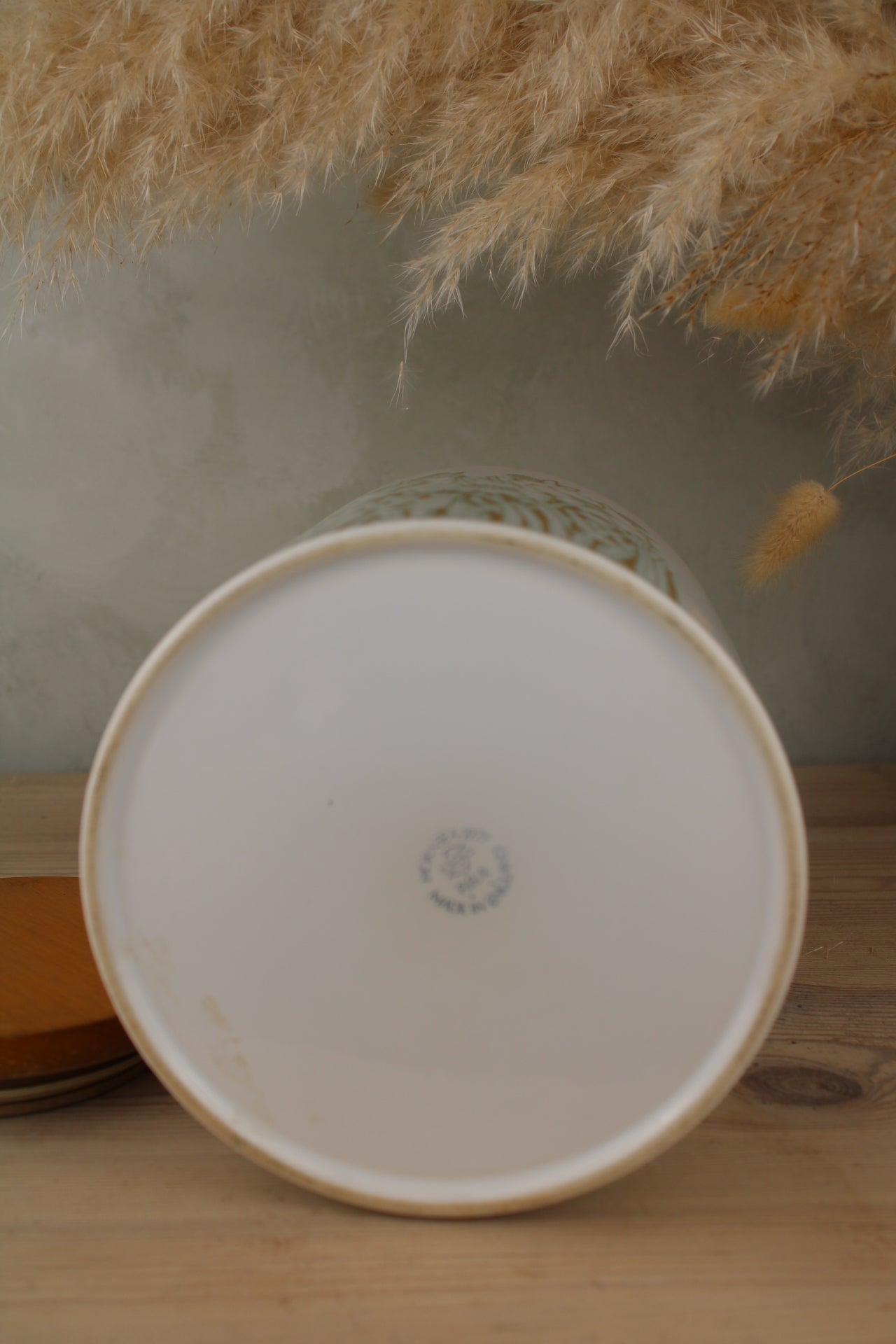 Hornsea Fleur Flour Jar with Wooden Lid