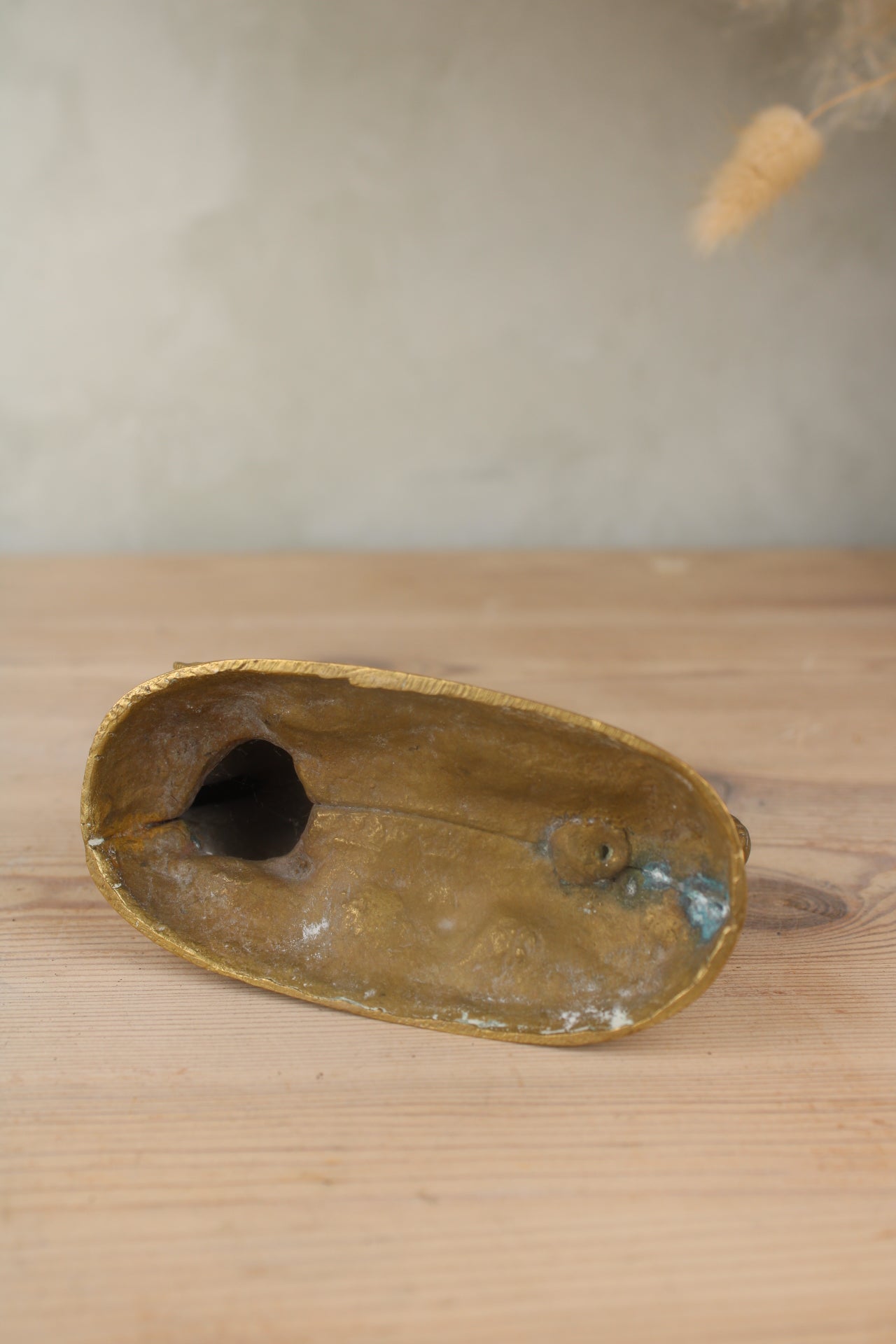 Brass Squirrel Family Figurine
