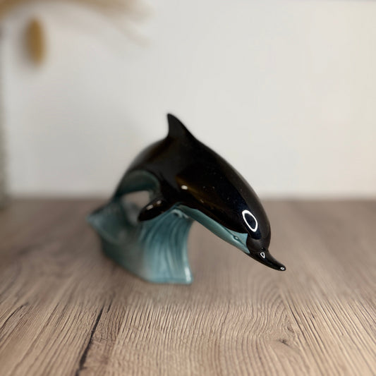 Poole Pottery Leaping Dolphin Vintage Figurine