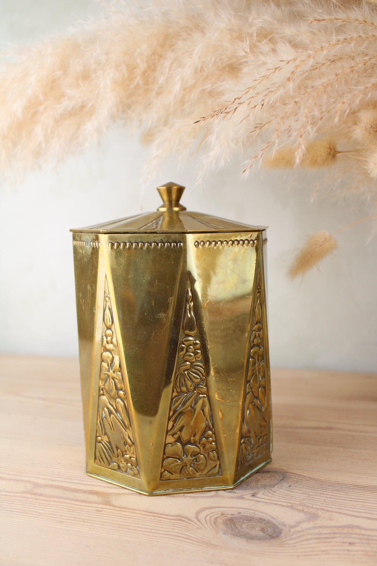 Brass Tea Caddy