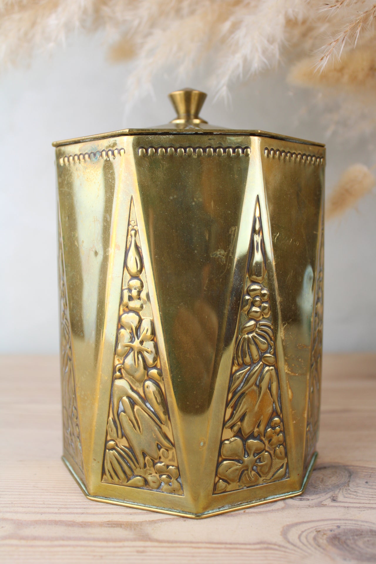 Brass Tea Caddy