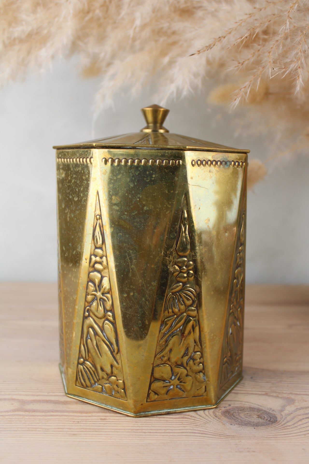 Brass Tea Caddy