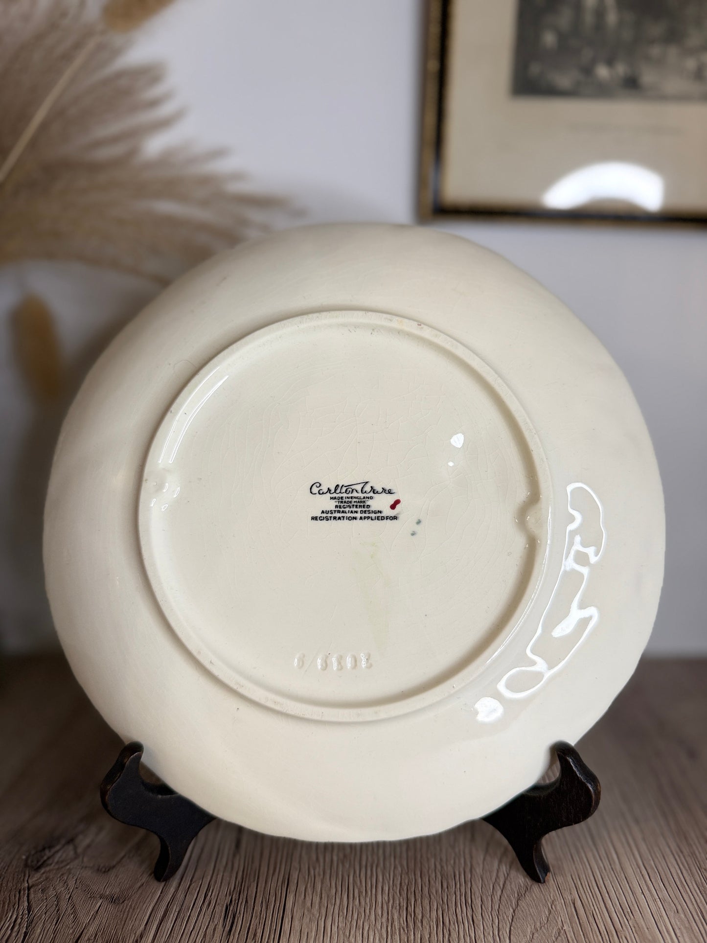 Carlton Ware Cabbage Leaf and Flower Plate