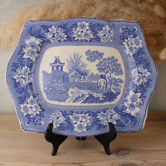 Burselm Blue and White Platter