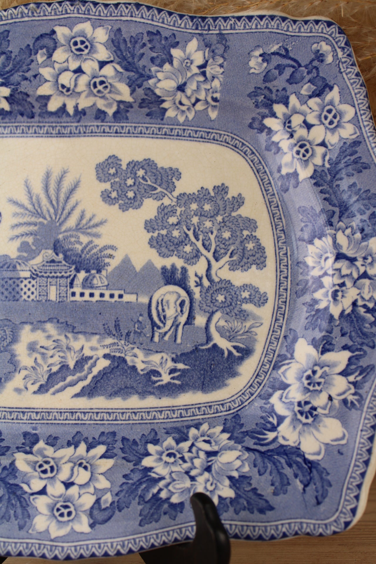 Burselm Blue and White Platter