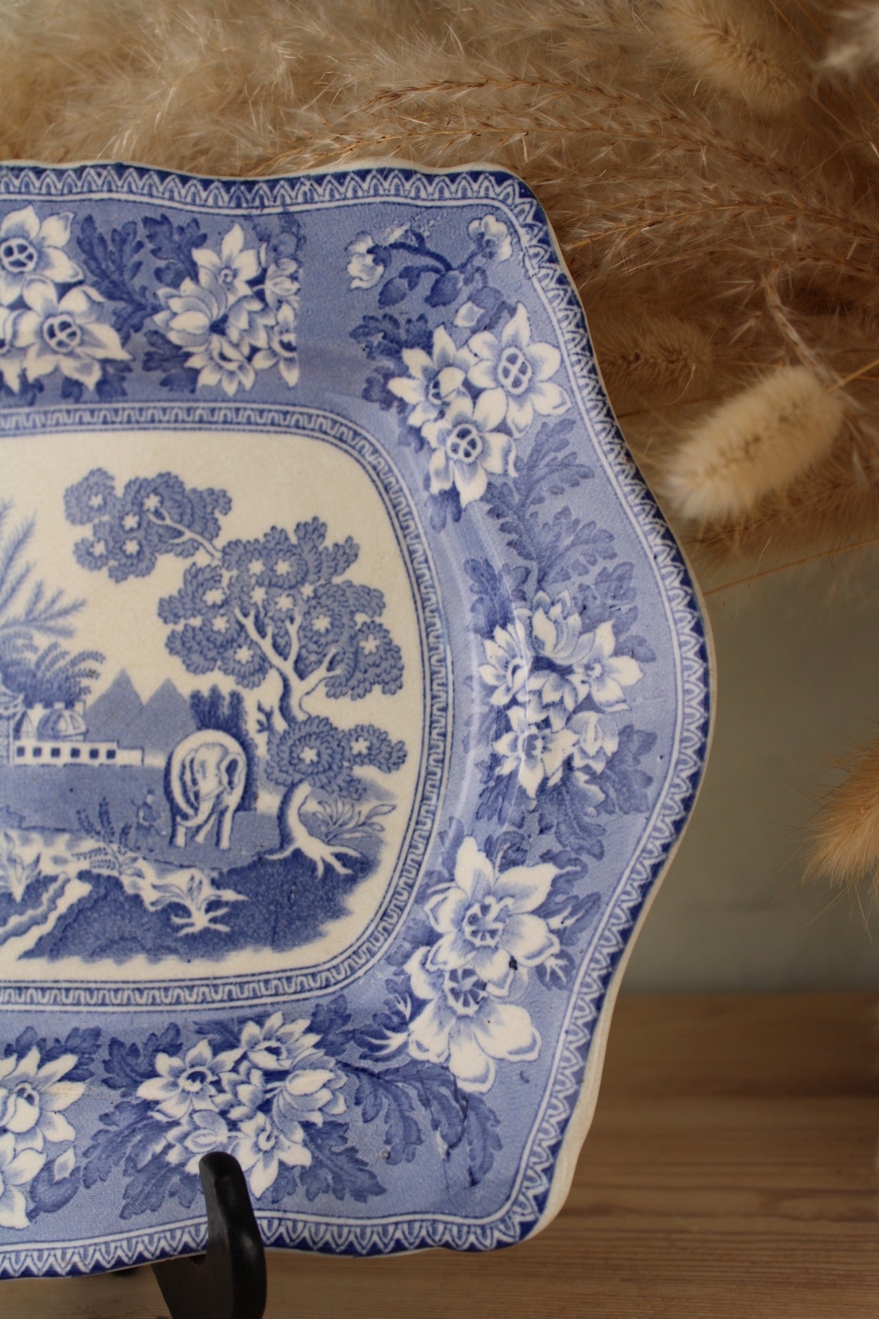 Burselm Blue and White Platter