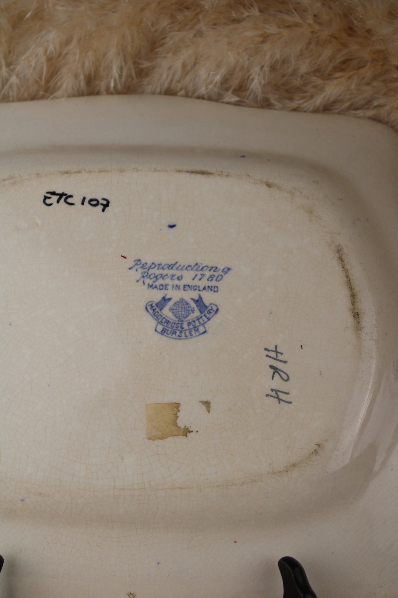 Burselm Blue and White Platter