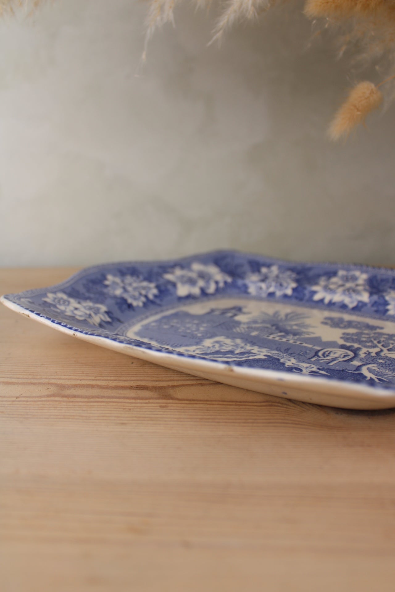 Burselm Blue and White Platter