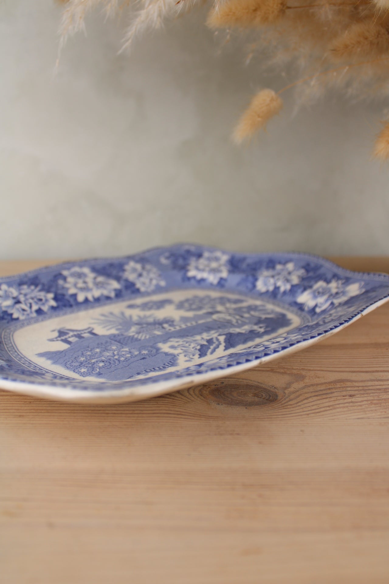 Burselm Blue and White Platter